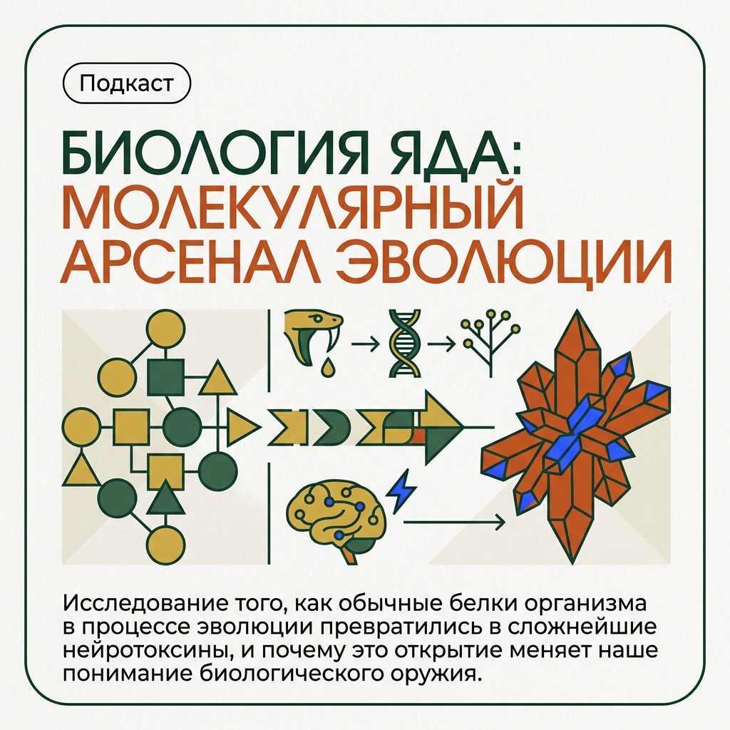 Биология яда: Молекулярный арсенал эволюции