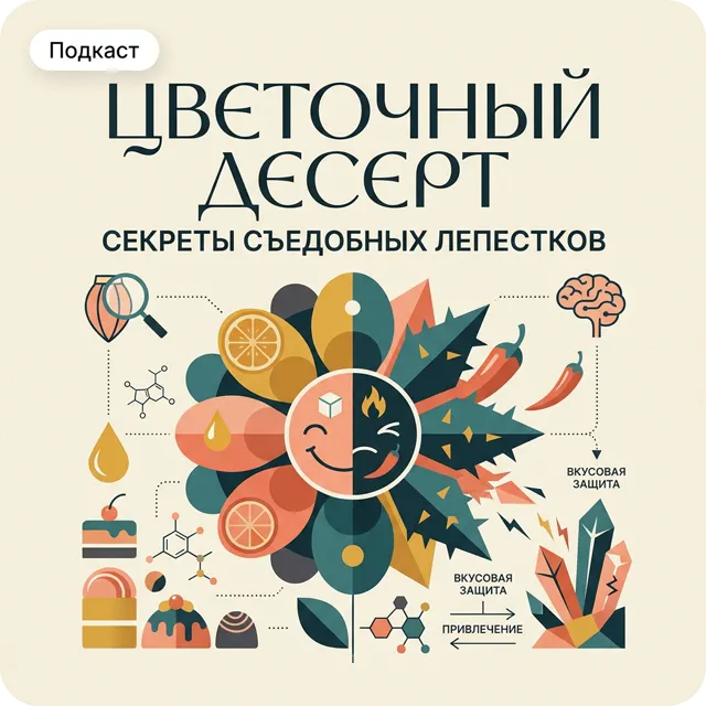 Цветочный десерт: Секреты съедобных лепестков