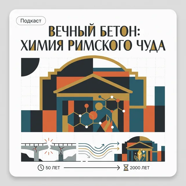 Вечный бетон: Химия римского чуда