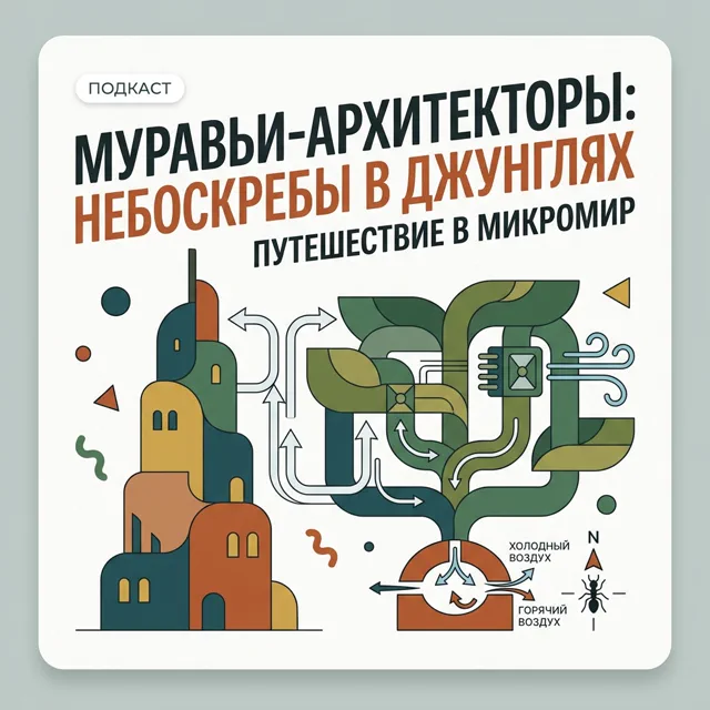 Муравьи-архитекторы: Небоскребы в джунглях
