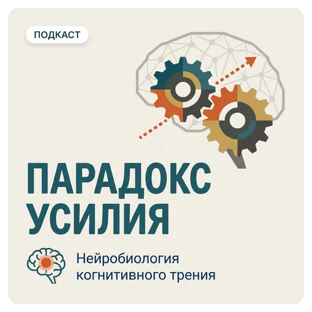 Парадокс усилия: Нейробиология когнитивного трения