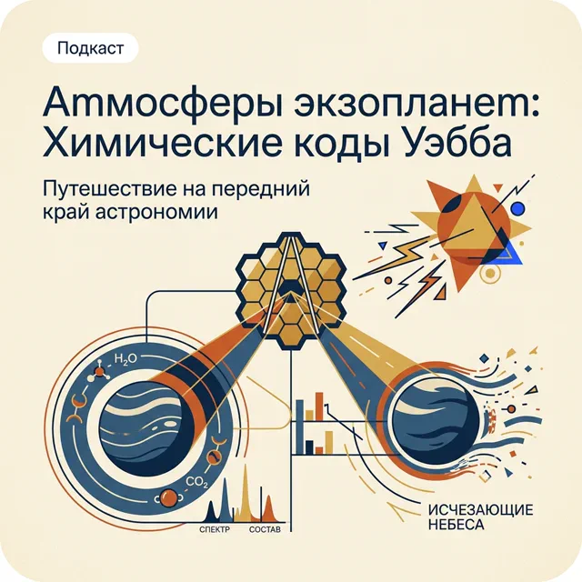 Атмосферы экзопланет в эпоху Уэбба: Химические коды и исчезающие небеса