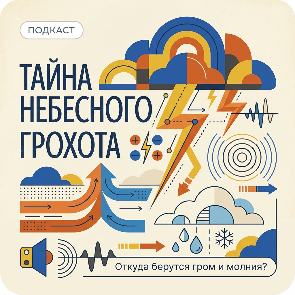 Тайна небесного грохота: Откуда берутся гром и молния?
