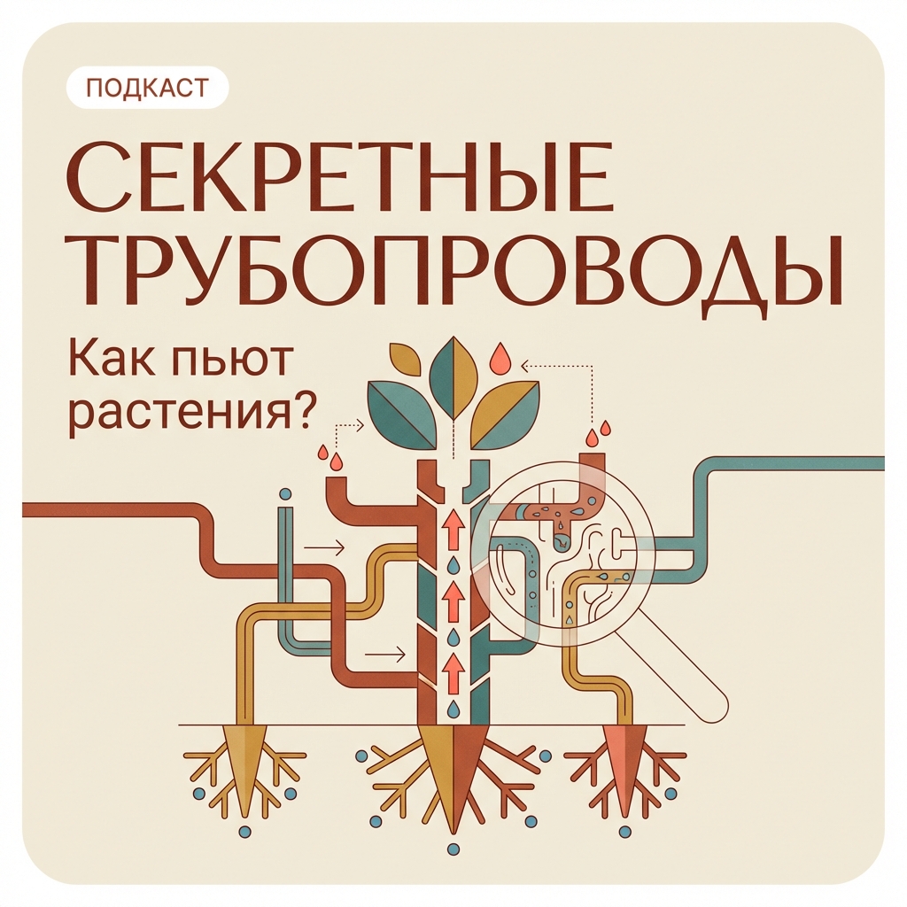 Секретные трубопроводы: Как пьют растения?
