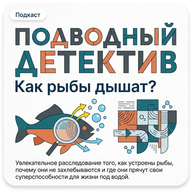 Подводный детектив: Как рыбы дышат?